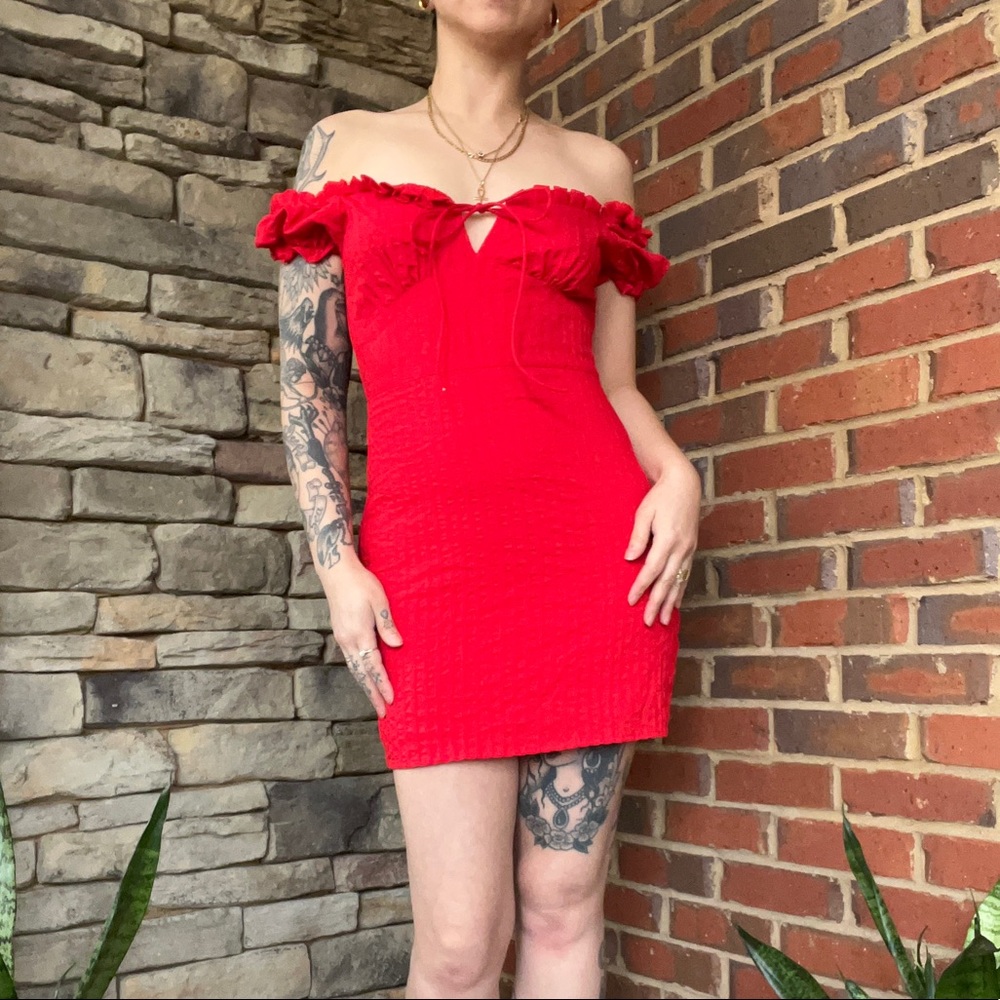 **SOLD** SHEIN Little red dress